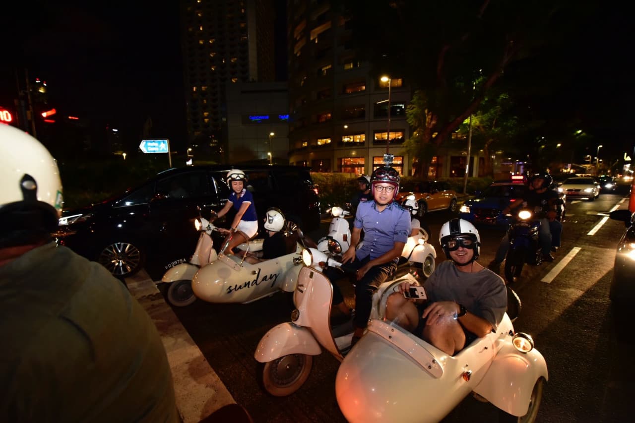 Singapore Sidecars Night Tour - تصویر 7