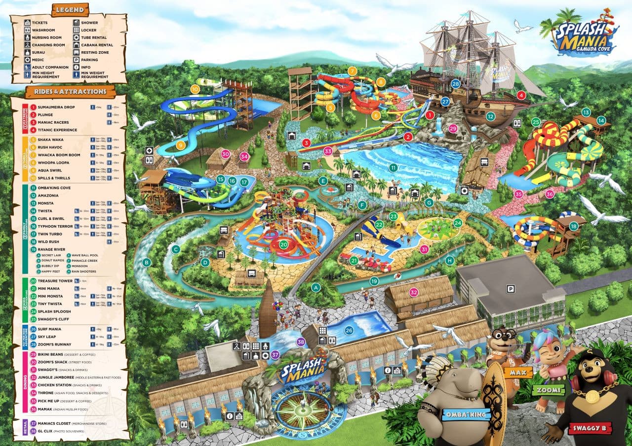 SplashMania Waterpark Ticket in Gamuda Cove - تصویر 15
