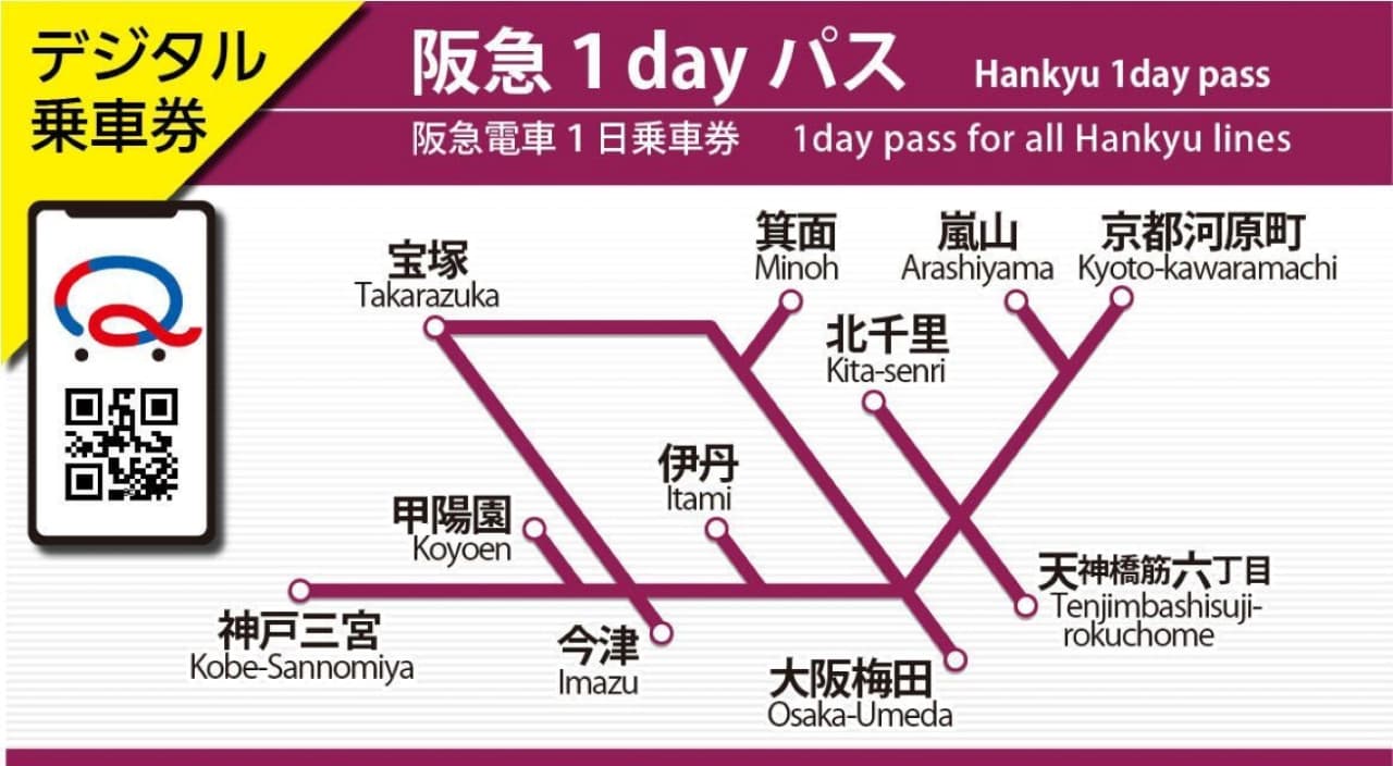Hankyu One-Day Pass - تصویر اصلی