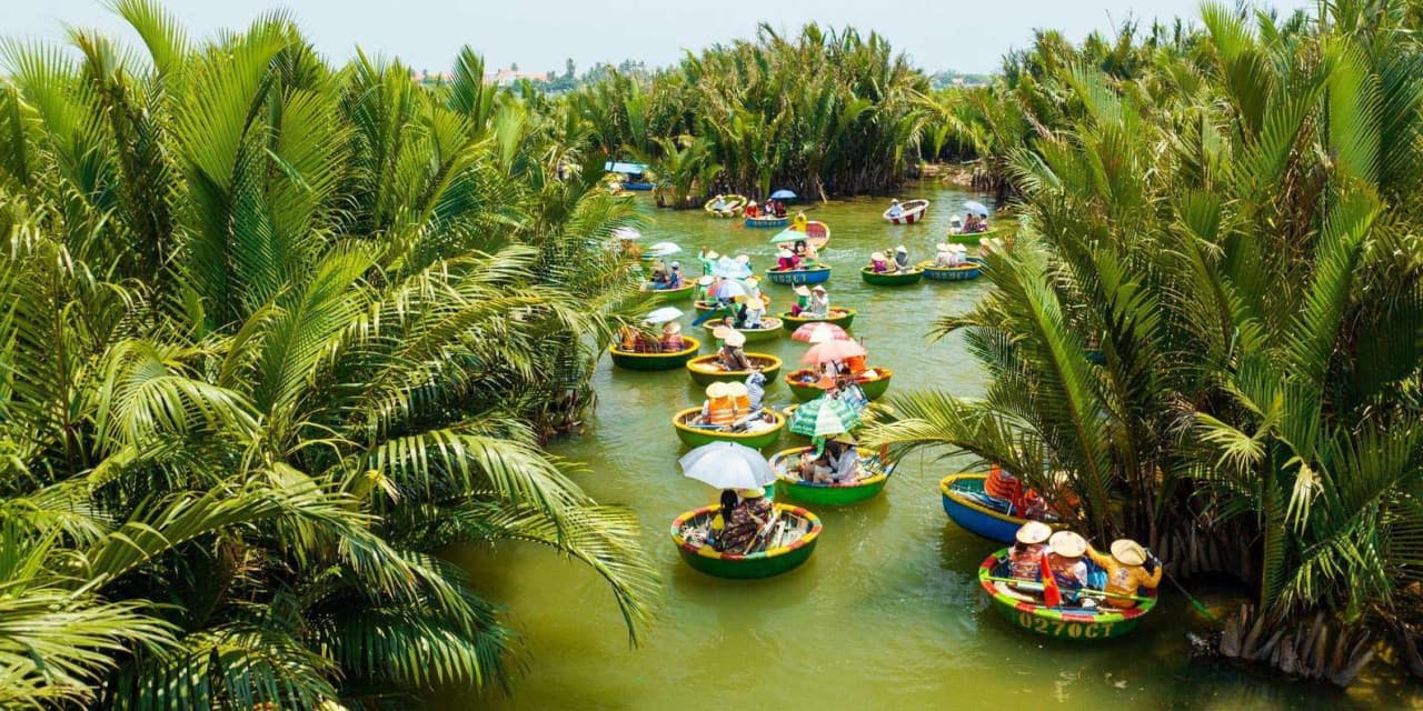 Marble Mountain, Hoi An Ancient Town and Coconut Forest Basket Boat Ride Experience from Da Nang - تصویر اصلی