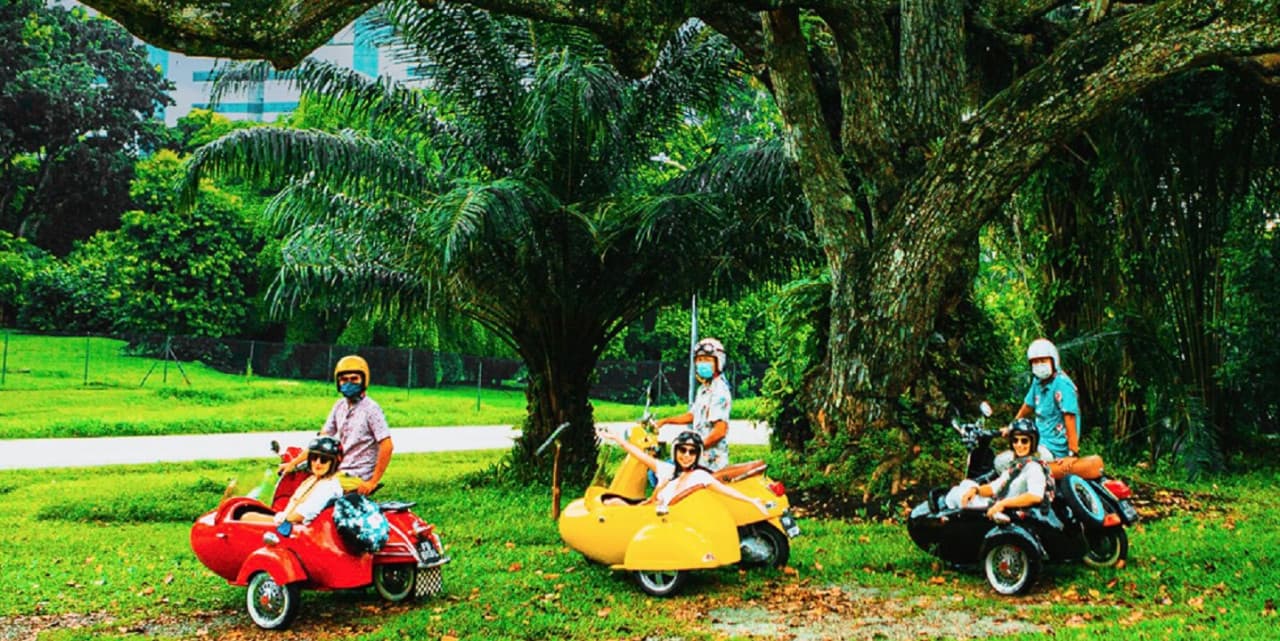 Singapore Sidecars Glamorous Film-Inspired Tour - تصویر اصلی