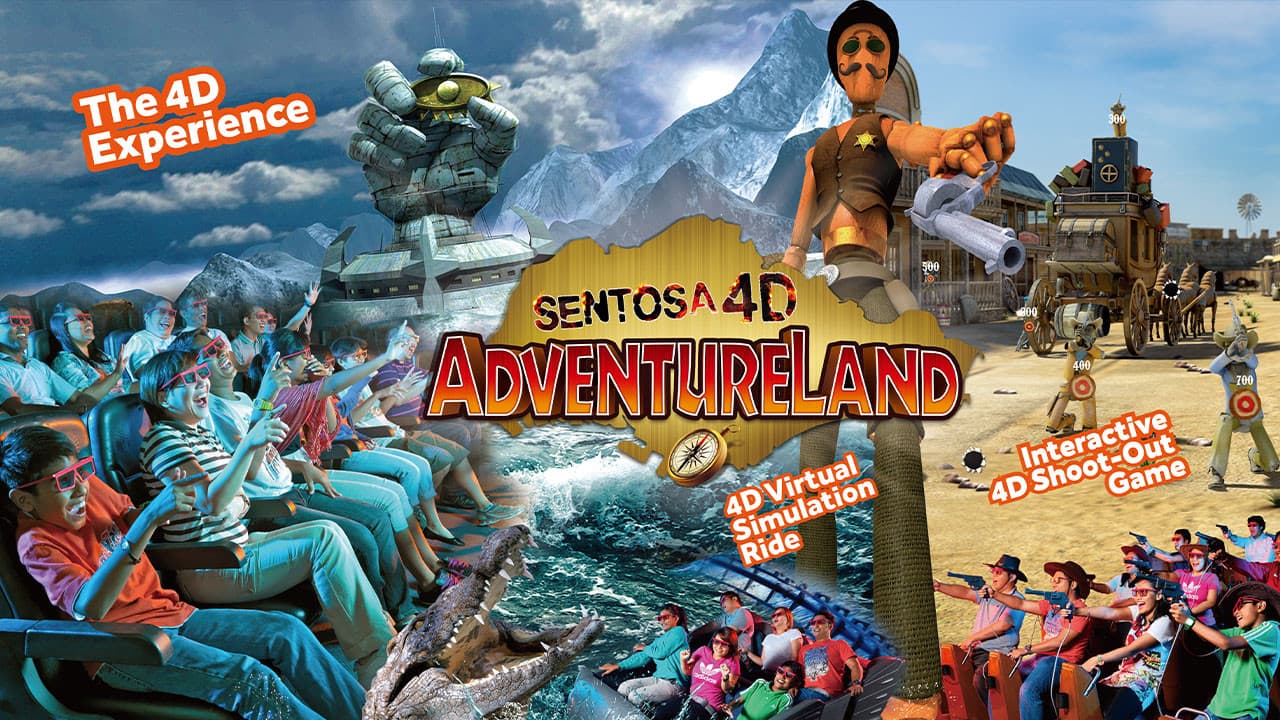 Sentosa 4D AdventureLand Ticket - تصویر اصلی