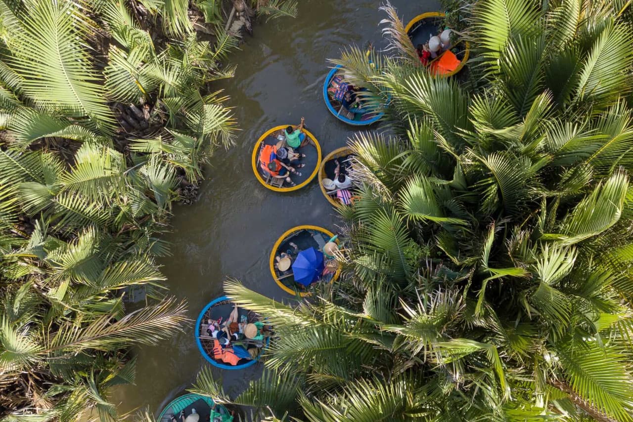 Hoi An Coconut Forest Basket Boat Ride - تصویر 2
