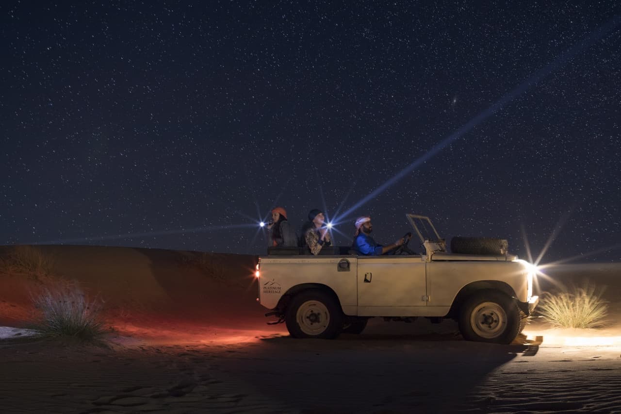 Dubai Private Night Safari Tour with Astronomy Session - تصویر اصلی