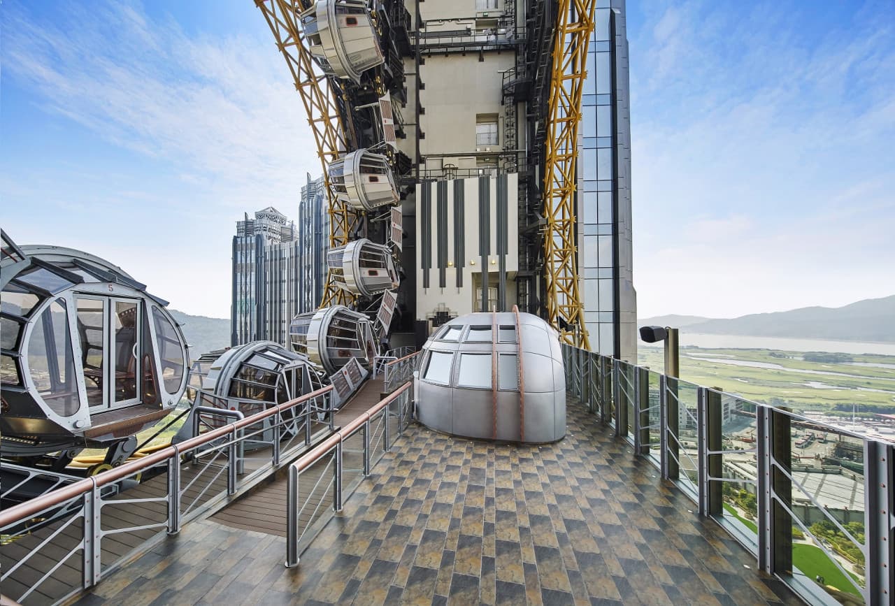 Studio City Macau Golden Reel Ferris Wheel - تصویر 7