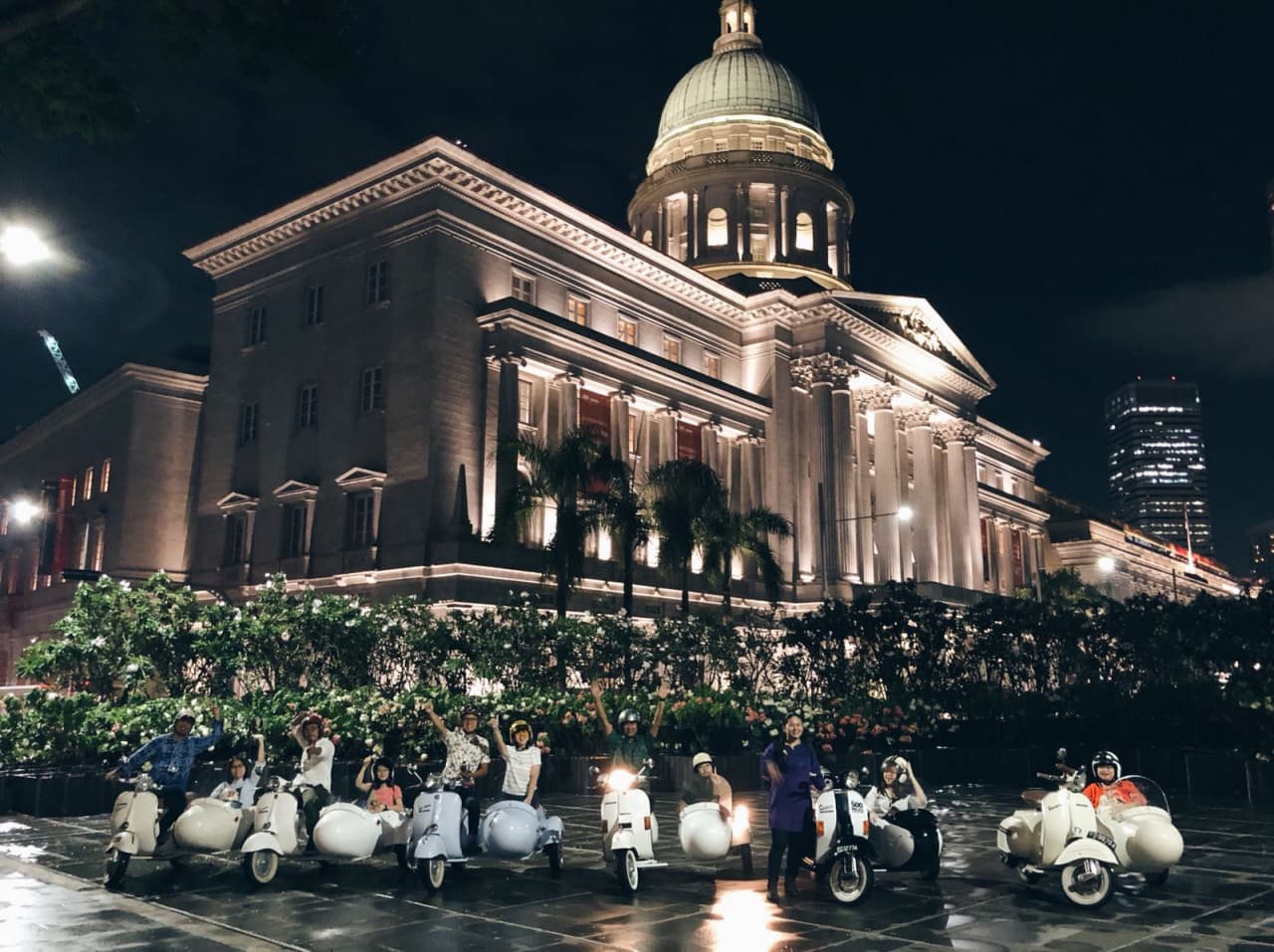 Singapore Sidecars Night Tour - تصویر 3