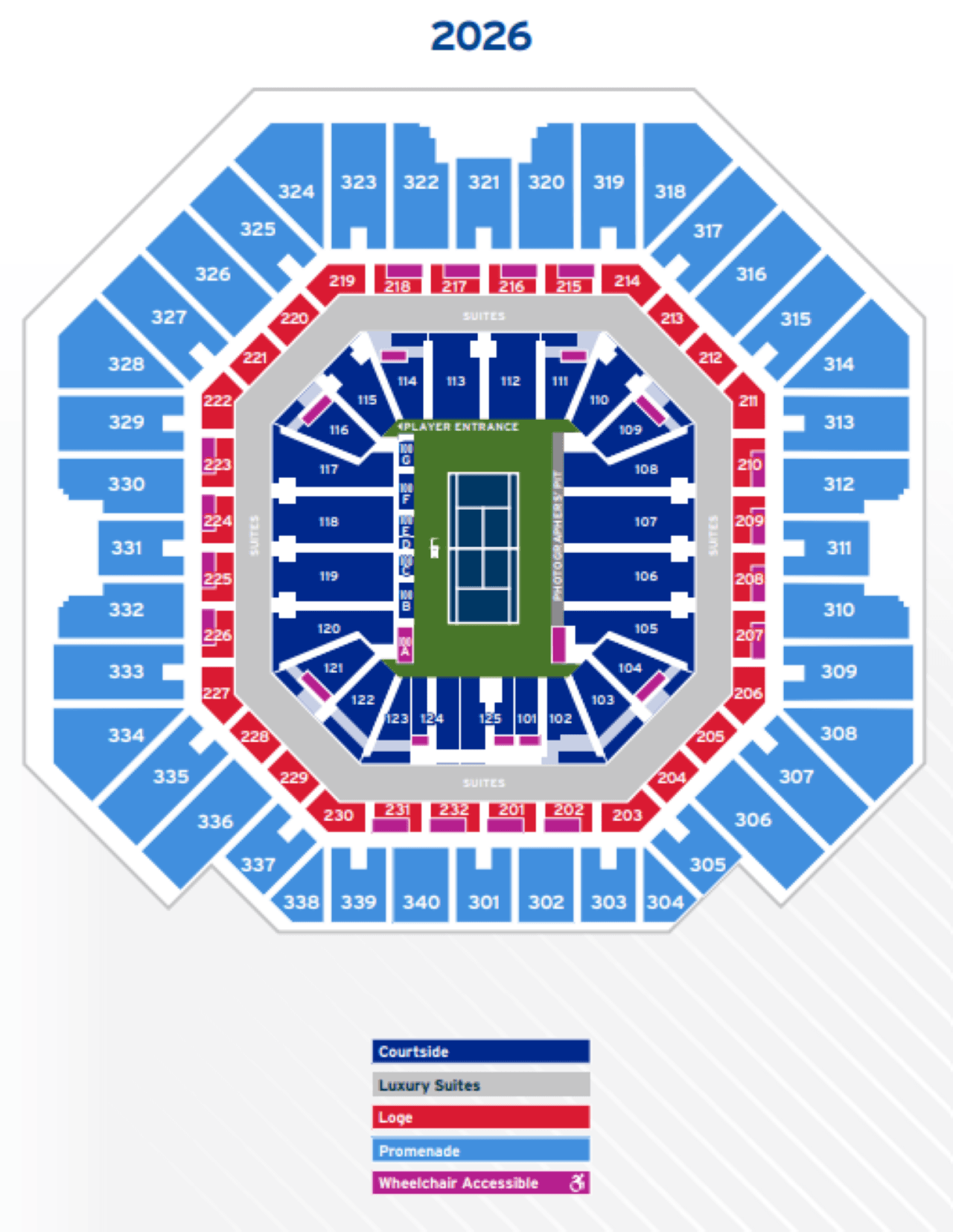 Tennis Tournament US Open 2026 Ticket (30 Aug - 13 Sep) - تصویر 9