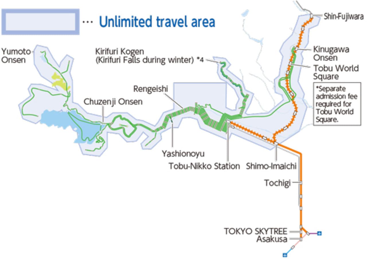 Nikko Pass All Area - تصویر 10
