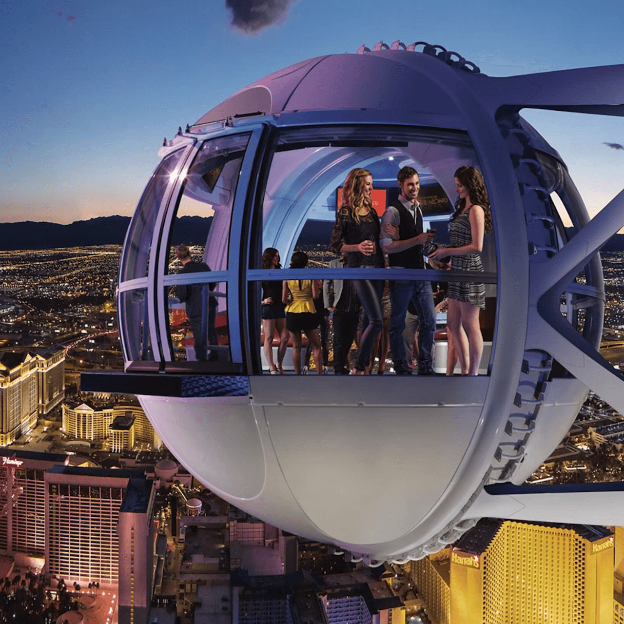 LINQ High Roller Ferris Wheel Ticket - تصویر 3