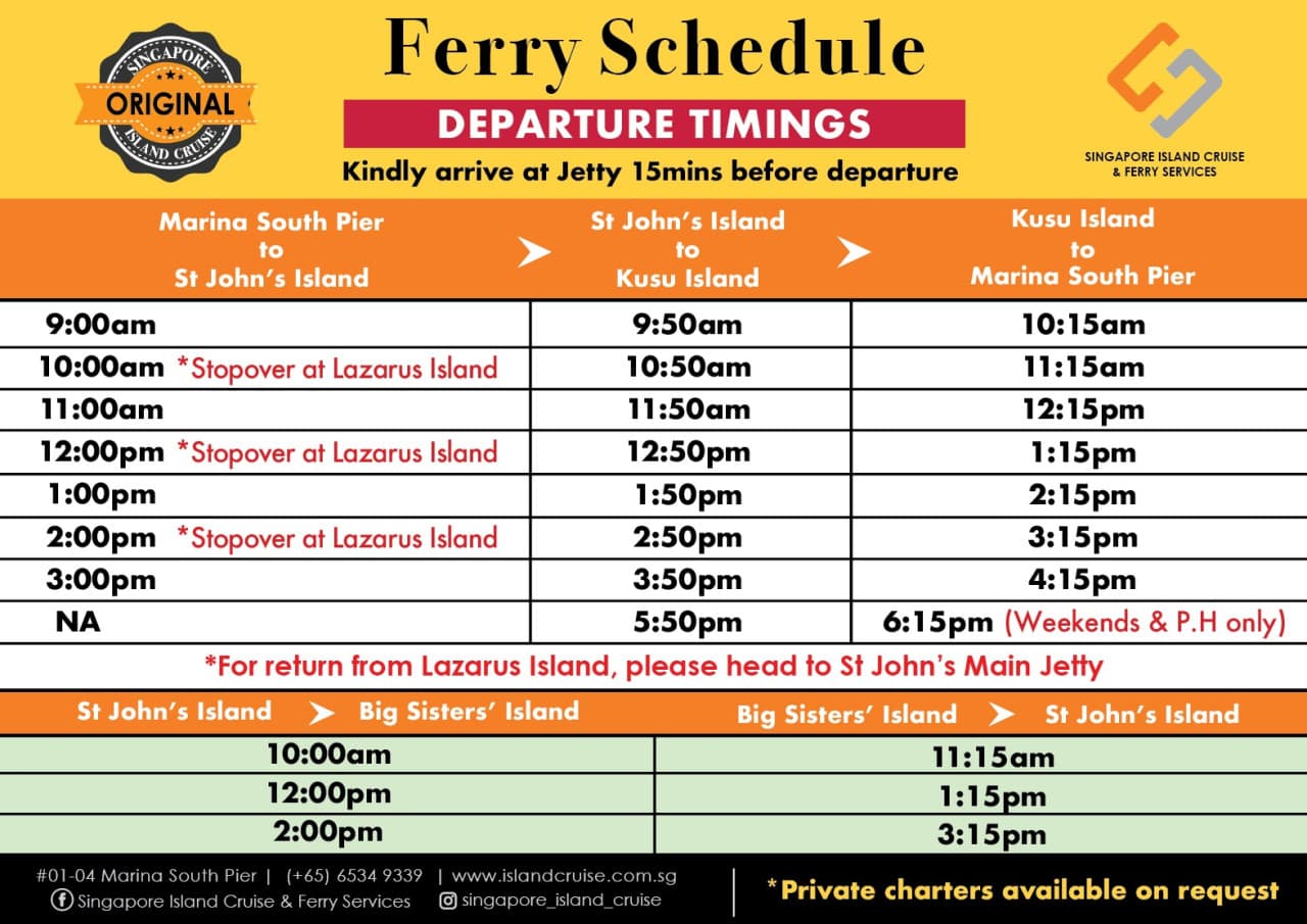 Singapore Island Cruise - St. John's Island, Lazarus Island, and Kusu Island by Ferry - تصویر 11