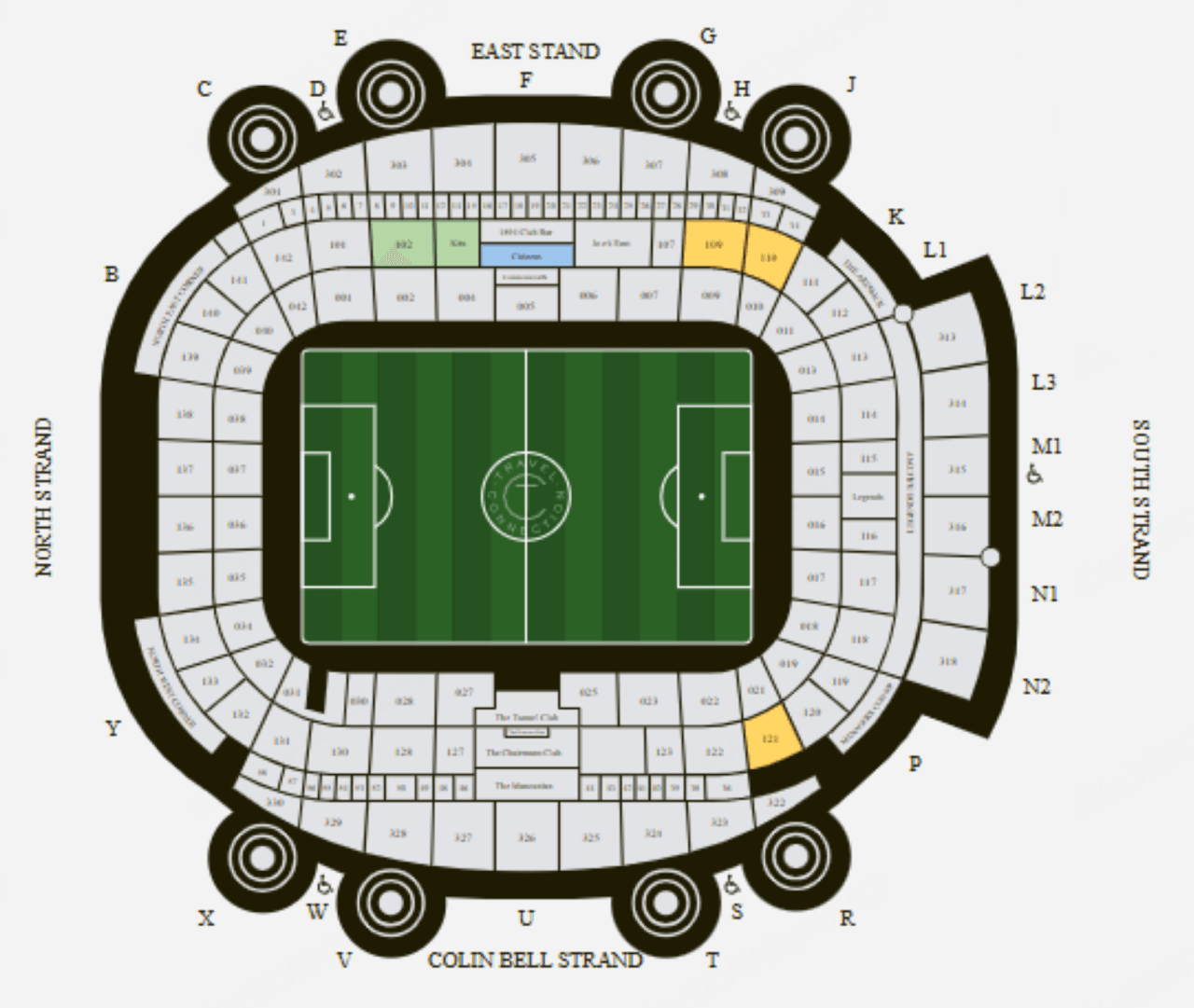 Premier League Football - Manchester City FC Match Ticket at Etihad Stadium - تصویر 6