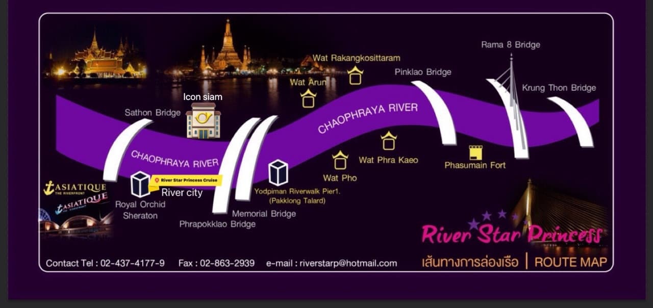 Chao Phraya Dinner Cruise aboard River Star Princess - تصویر 15
