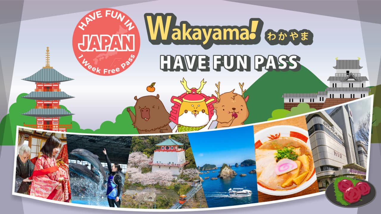 Have Fun in Wakayama Pass - 1 Week Free Pass - تصویر اصلی