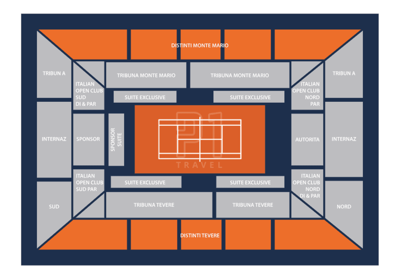 Tennis Tournament ATP Rome 2027 Ticket (May 5 - 16) - تصویر 3