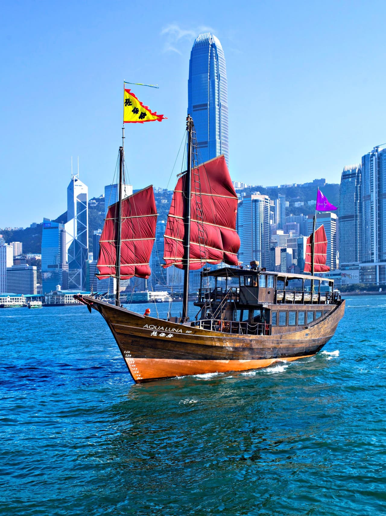 Aqualuna Victoria Harbour Cruise Ticket - تصویر 4