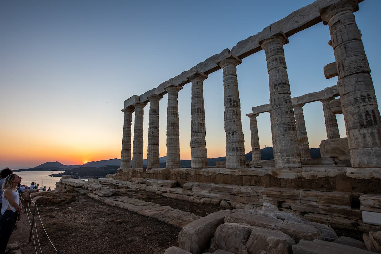 Temple of Poseidon in Cape Sounion Sunset Tour from Athens - تصویر اصلی