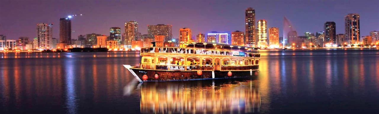 Dubai Dhow Cruise with Dinner & Live Entertainment - تصویر 2
