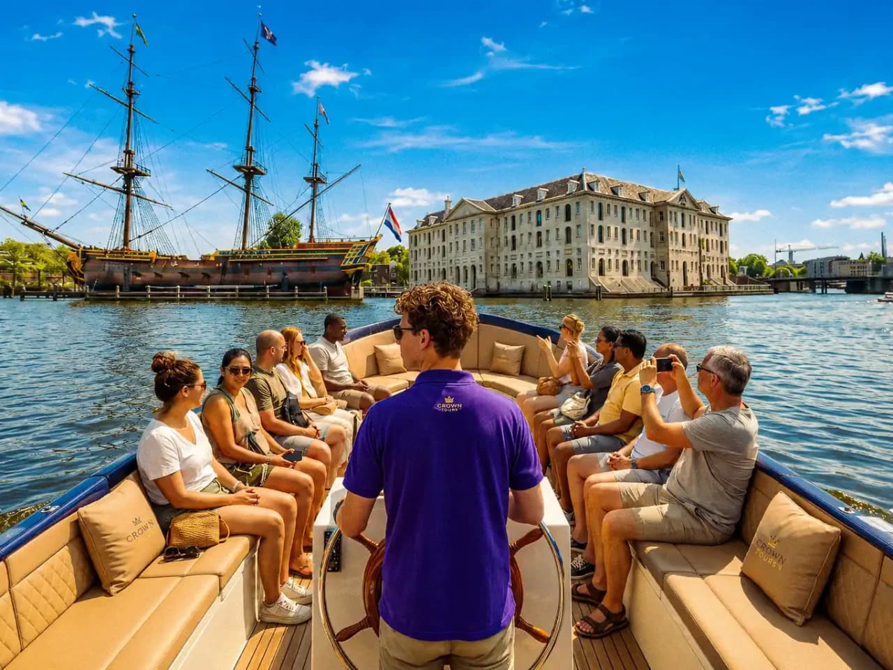 Amsterdam Open Boat Morning Cruise - تصویر 4
