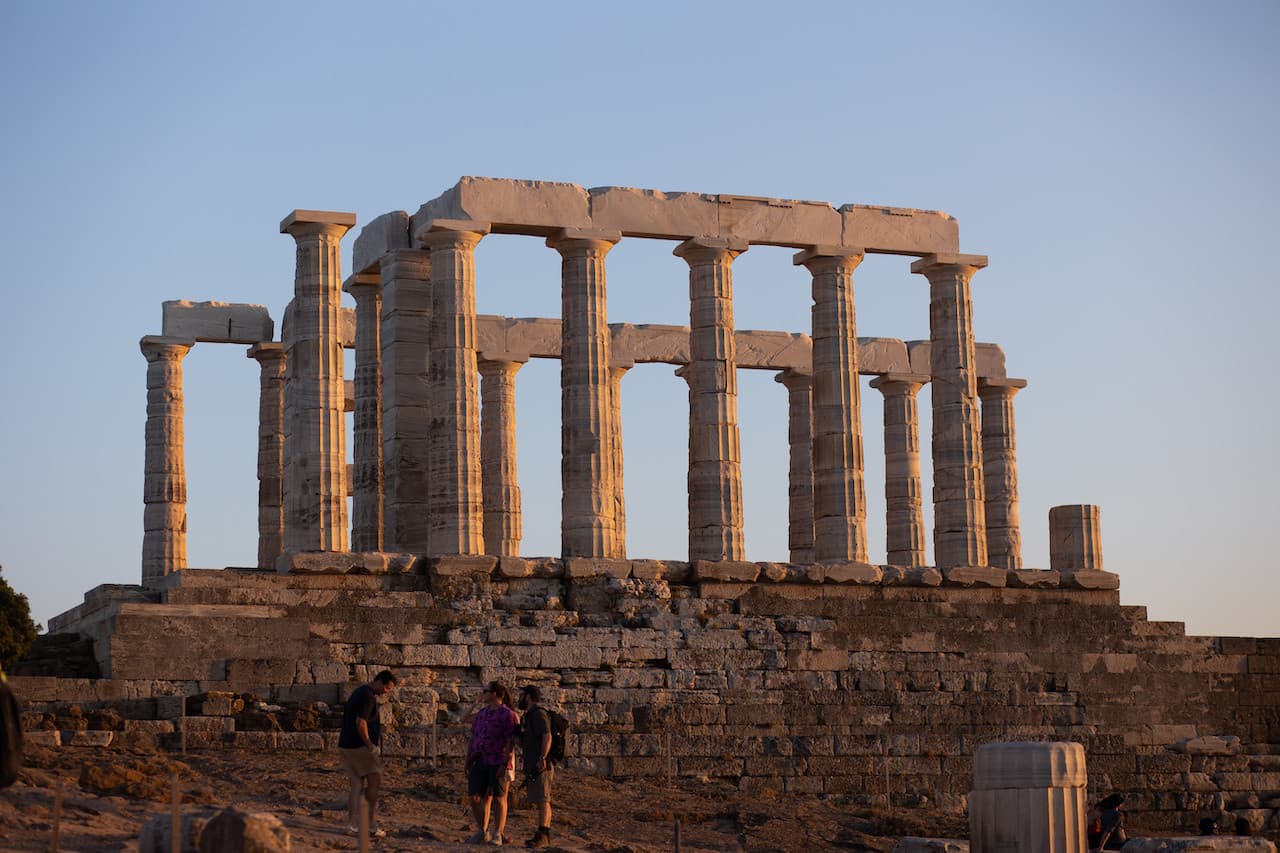 Temple of Poseidon in Cape Sounion Sunset Tour from Athens - تصویر 3