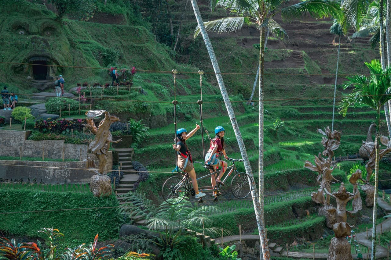 Alas Harum Bali: Swing, Skybike, and Zipline - تصویر 9