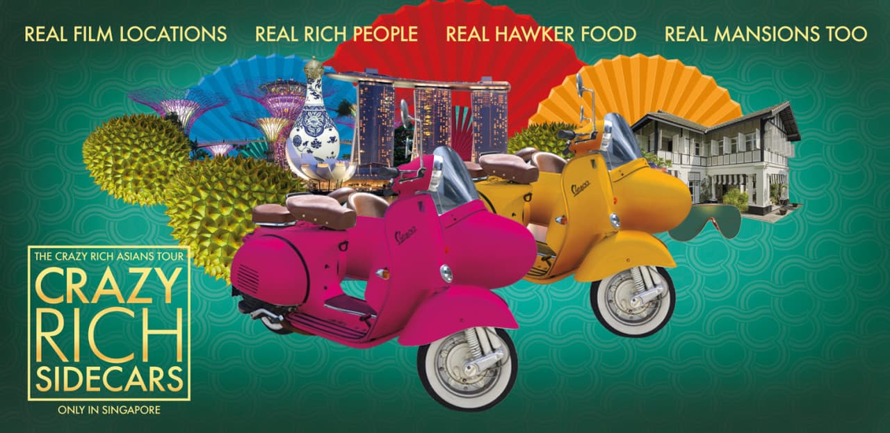 Singapore Sidecars Glamorous Film-Inspired Tour - تصویر 5