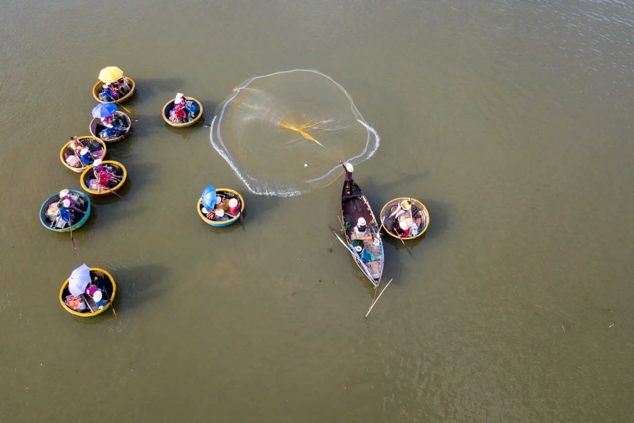 Hoi An Coconut Forest Basket Boat Ride - تصویر 6