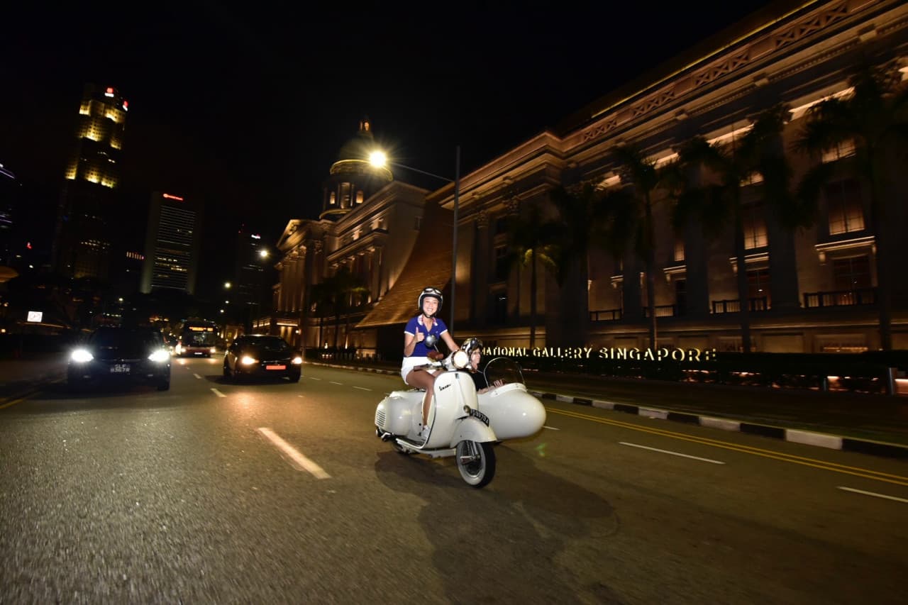 Singapore Sidecars Night Tour - تصویر 2