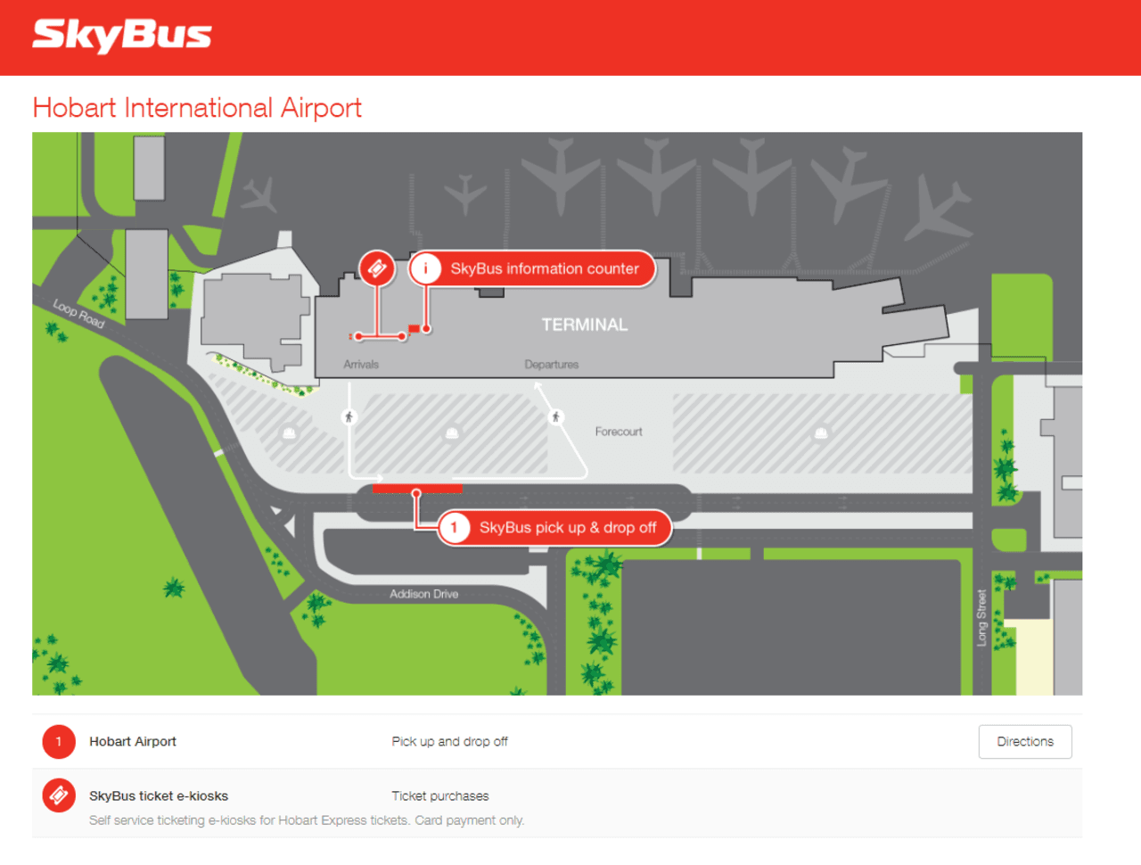 SkyBus Hobart City Express Airport Transfer - تصویر 3