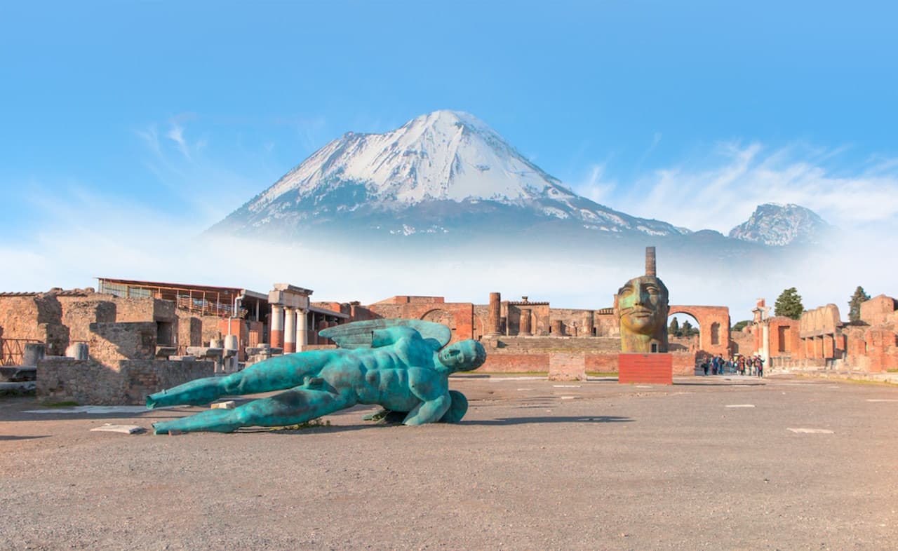 Pompeii & Mount Vesuvius: Entrance + Roundtrip from Rome - تصویر اصلی