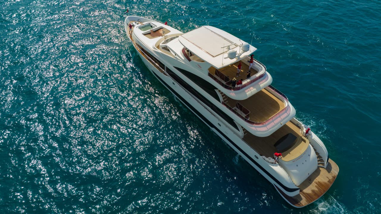 Dubai Marina Luxury Super Yacht Cruise - تصویر 2