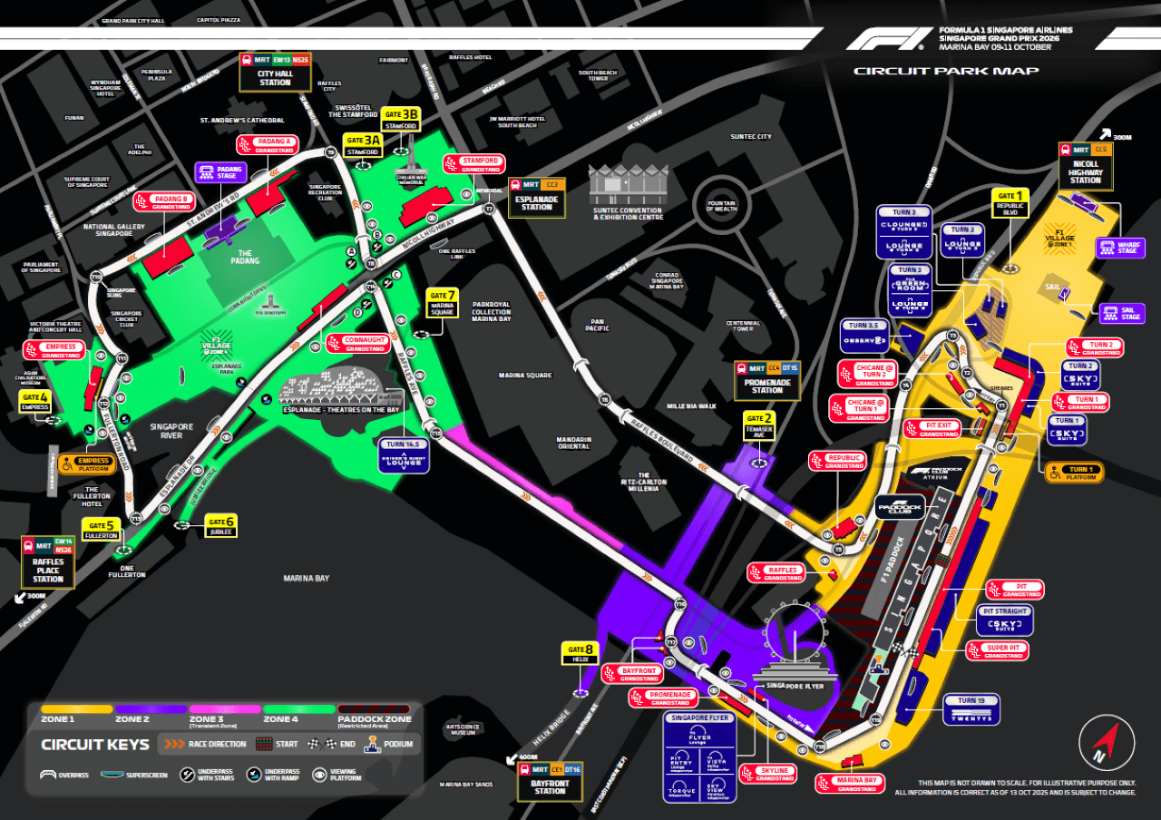 Formula 1 Singapore Airlines Singapore Grand Prix 2026 (9 - 11 October) - تصویر 39