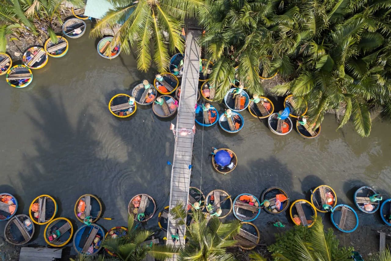Hoi An Coconut Forest Basket Boat Ride - تصویر 3