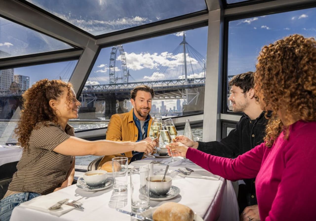 کروز ناهارخوری روزانه در رود تیمز لندن توسط City Cruises - تصویر 4