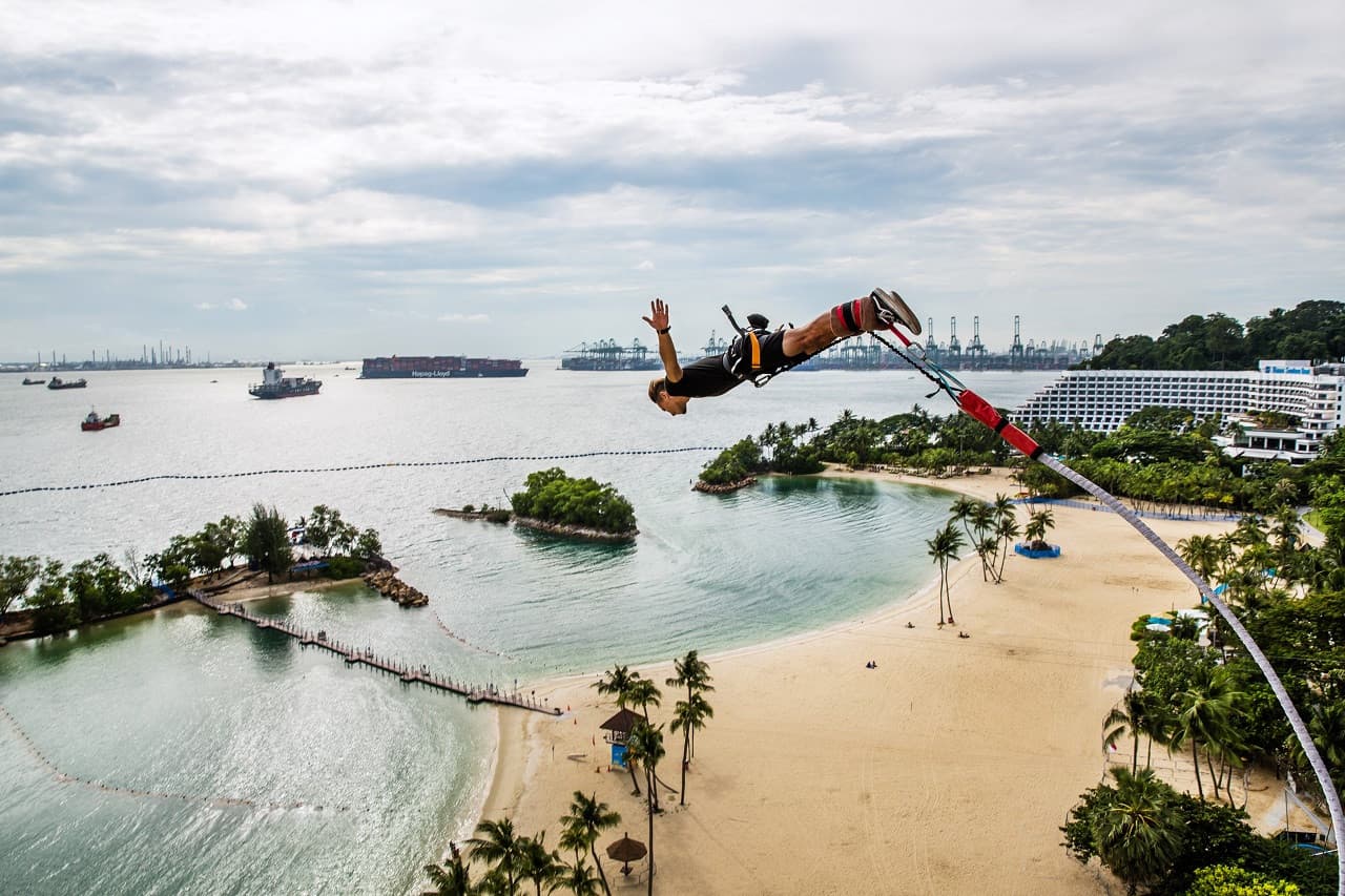 Skypark Sentosa by AJ Hackett Ticket: Bungy Jump and Giant Swing - تصویر 15