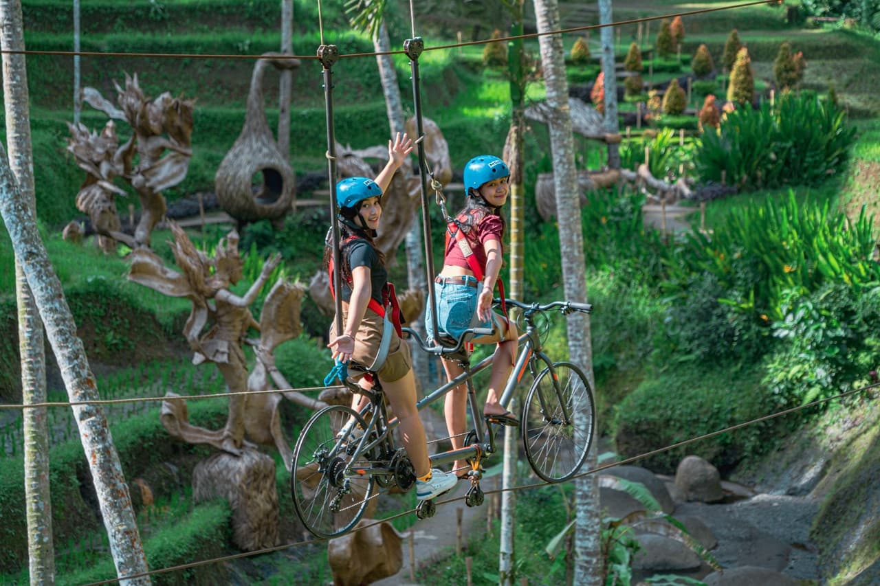Alas Harum Bali: Swing, Skybike, and Zipline - تصویر 8