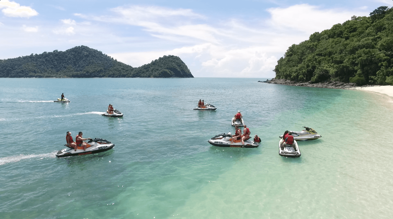 Langkawi Island Hopping Tour by Jet Ski with Mega Water Sports - تصویر 3