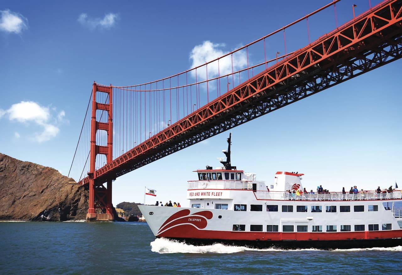 San Francisco Bay 1 Hour Golden Gate Sightseeing Boat Cruise by Red and White Fleet - تصویر اصلی