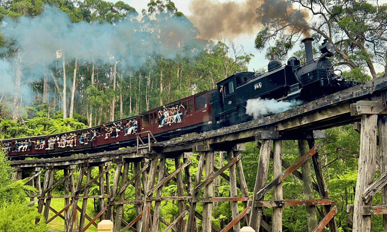 Puffing Billy Steam Train Half-Day Tour - تصویر اصلی