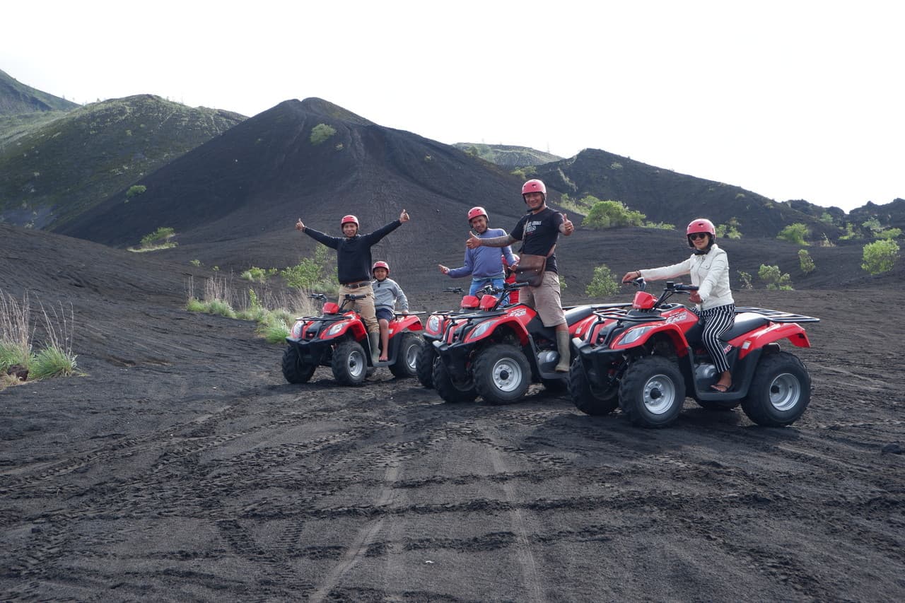 Mount Batur Quad Bike Tour and Hot Spring Visit - تصویر 2