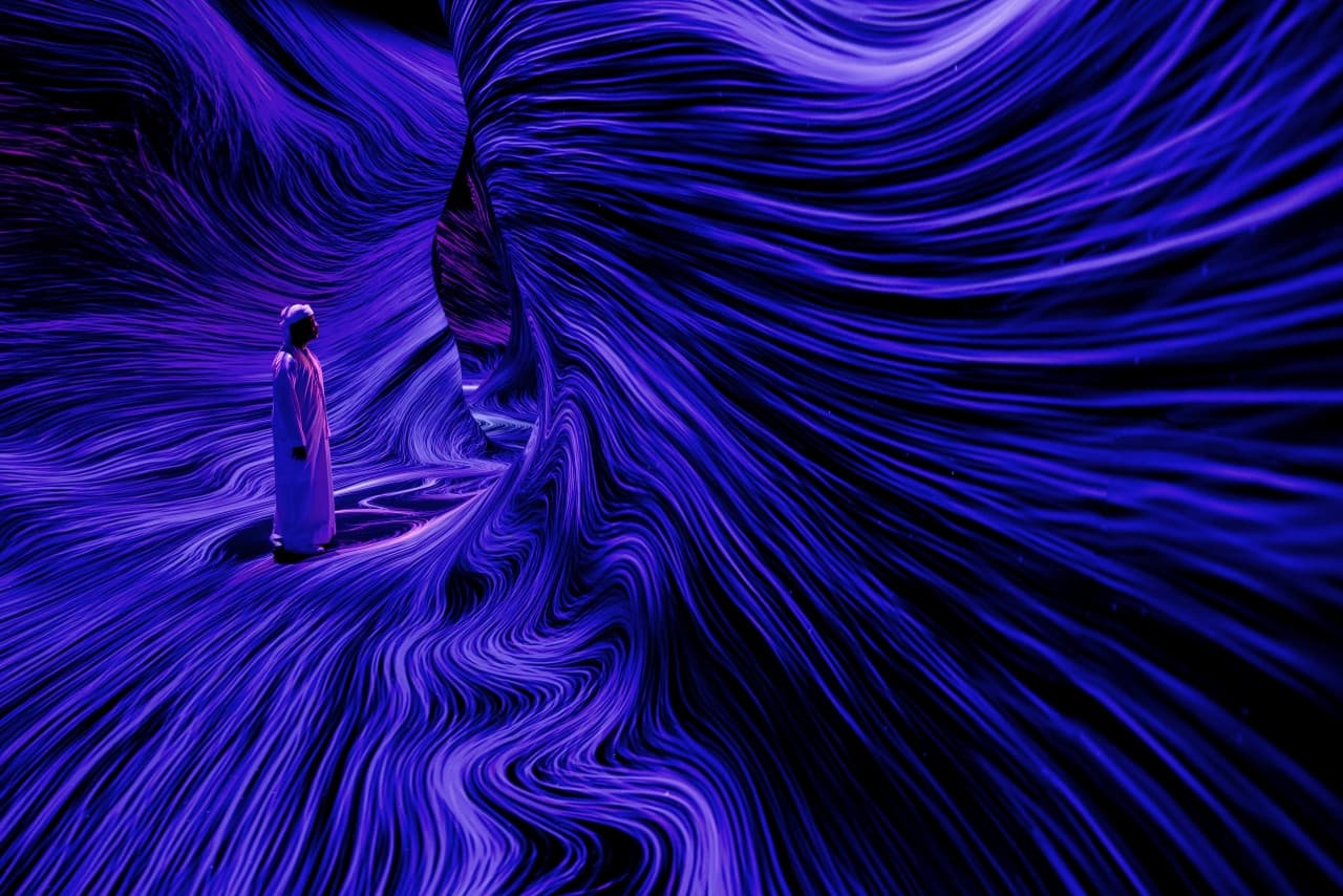 COMBO: teamLab Phenomena Ticket + Big Bus Abu Dhabi Hop-on Hop-off Bus Tour - تصویر 2