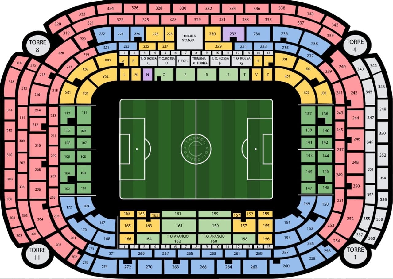 Italian Serie A Football  - AC Milan FC Match Ticket at San Siro Stadium - تصویر 7
