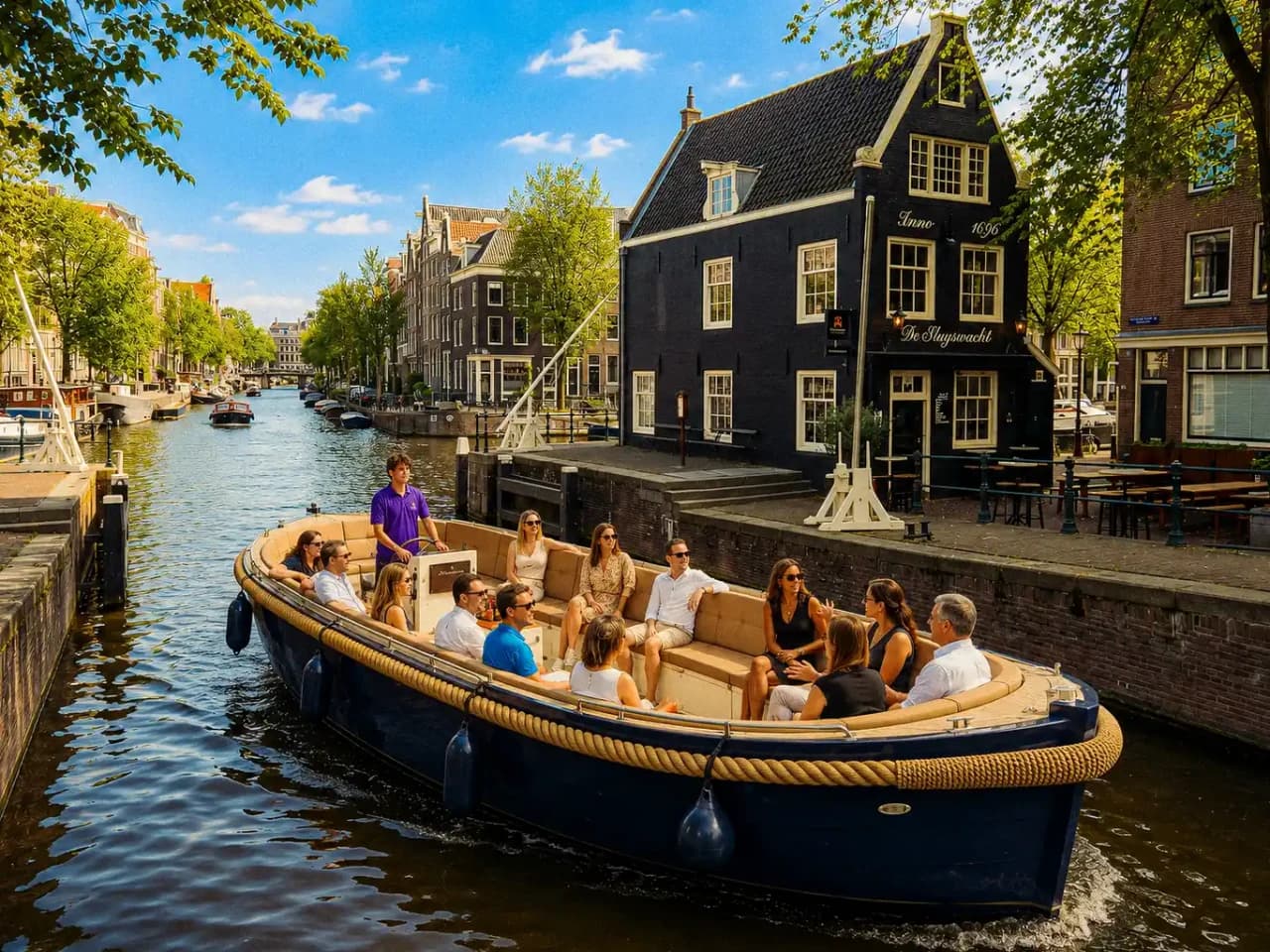 Amsterdam Open Boat Morning Cruise - تصویر 5