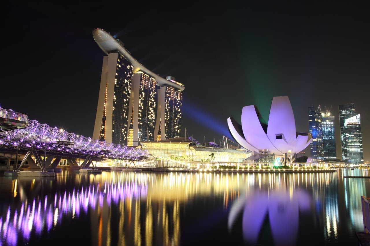 Marina Bay Night Cycling Tour - تصویر 7