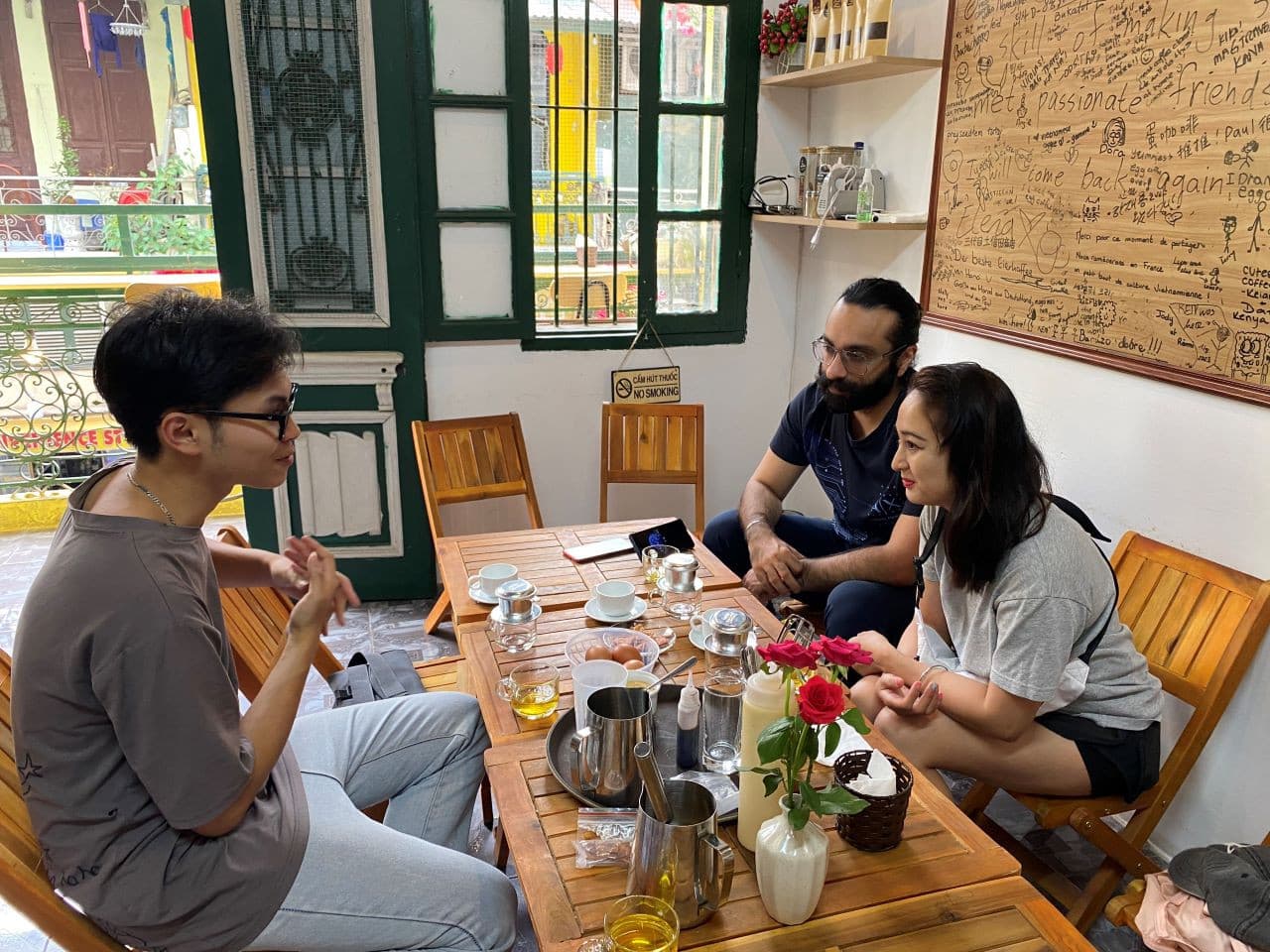 Egg Coffee Class and Hanoi Street Food Walking Tour - تصویر 5