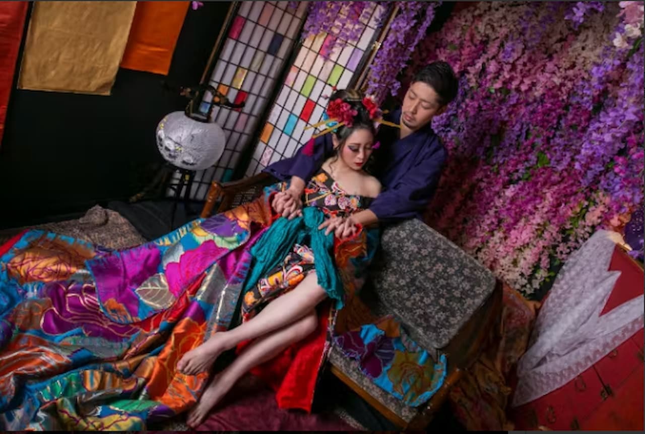 Oiran Experience with Photoshoot at Studio Arare - تصویر 4