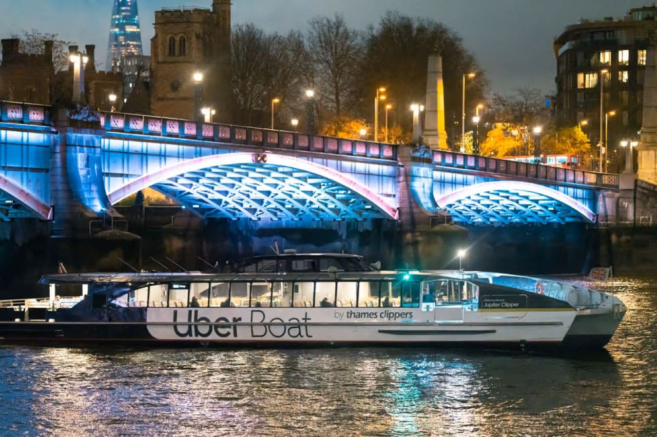 River Thames Uber Boat Ride with London Cable Car Ticket - تصویر اصلی