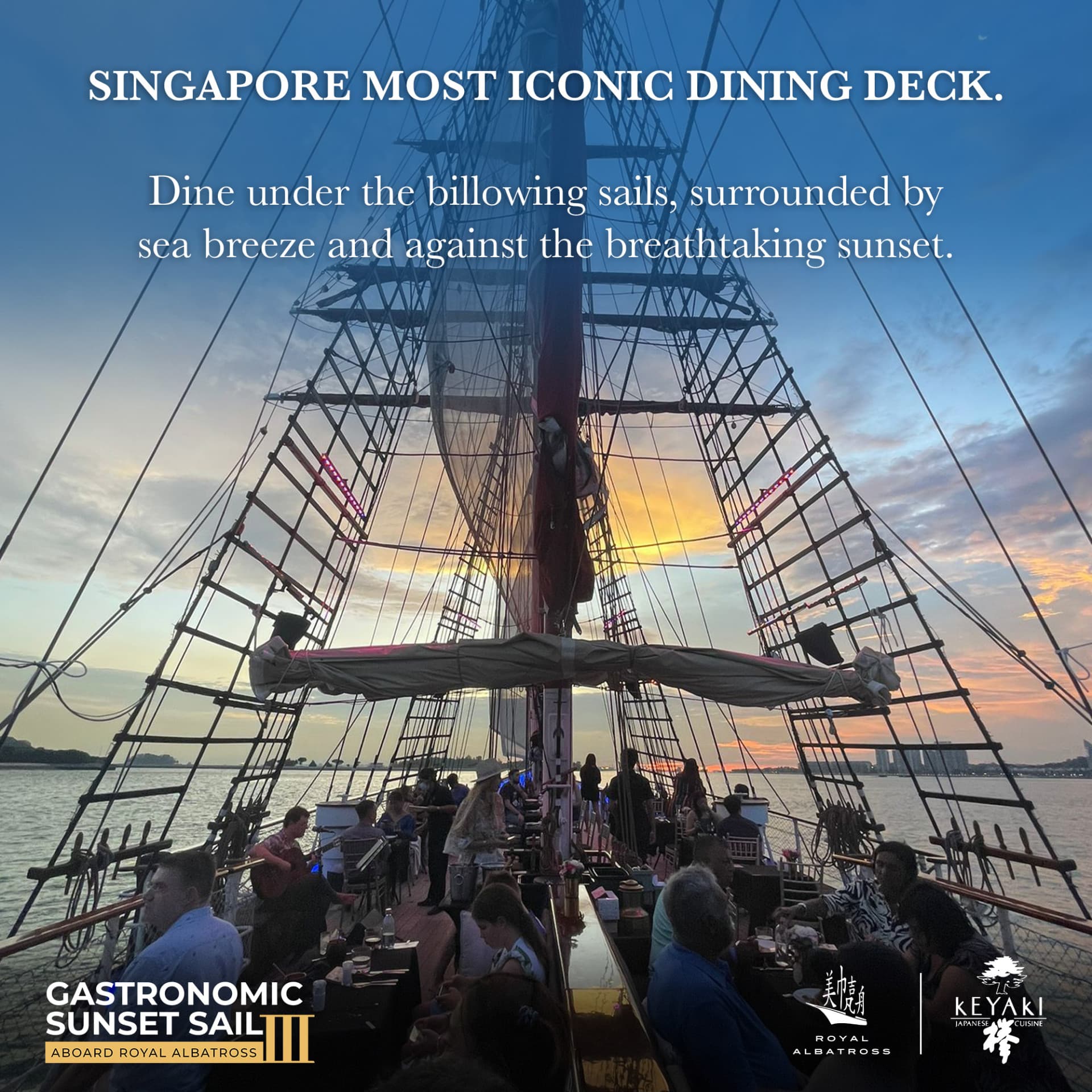 The Royal Albatross - Luxury Tall Ship Cruise Ticket - تصویر 7