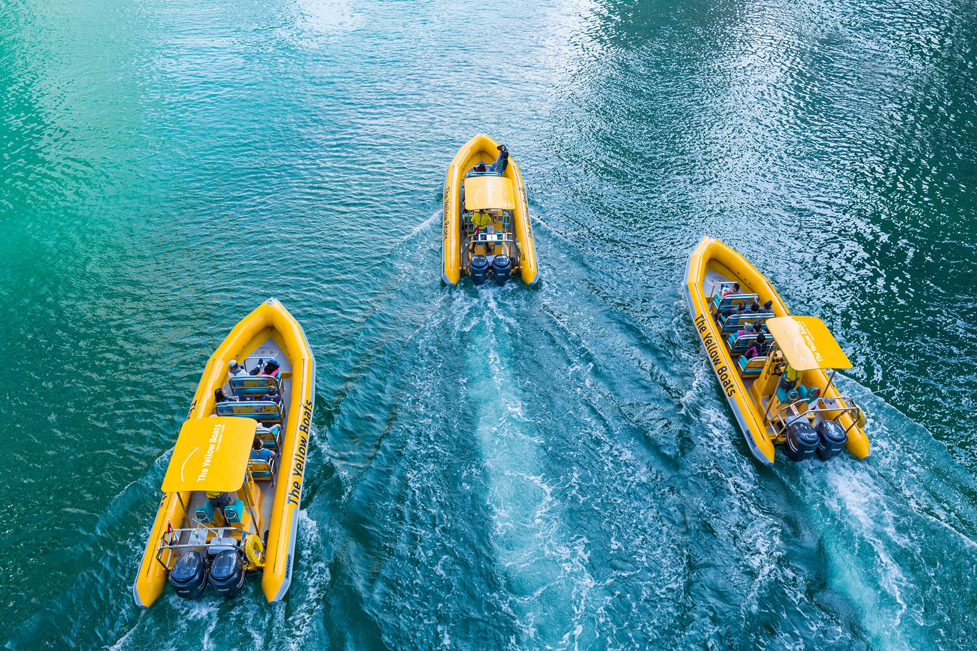 The Yellow Boats Abu Dhabi Speedboat Tour - تصویر 4