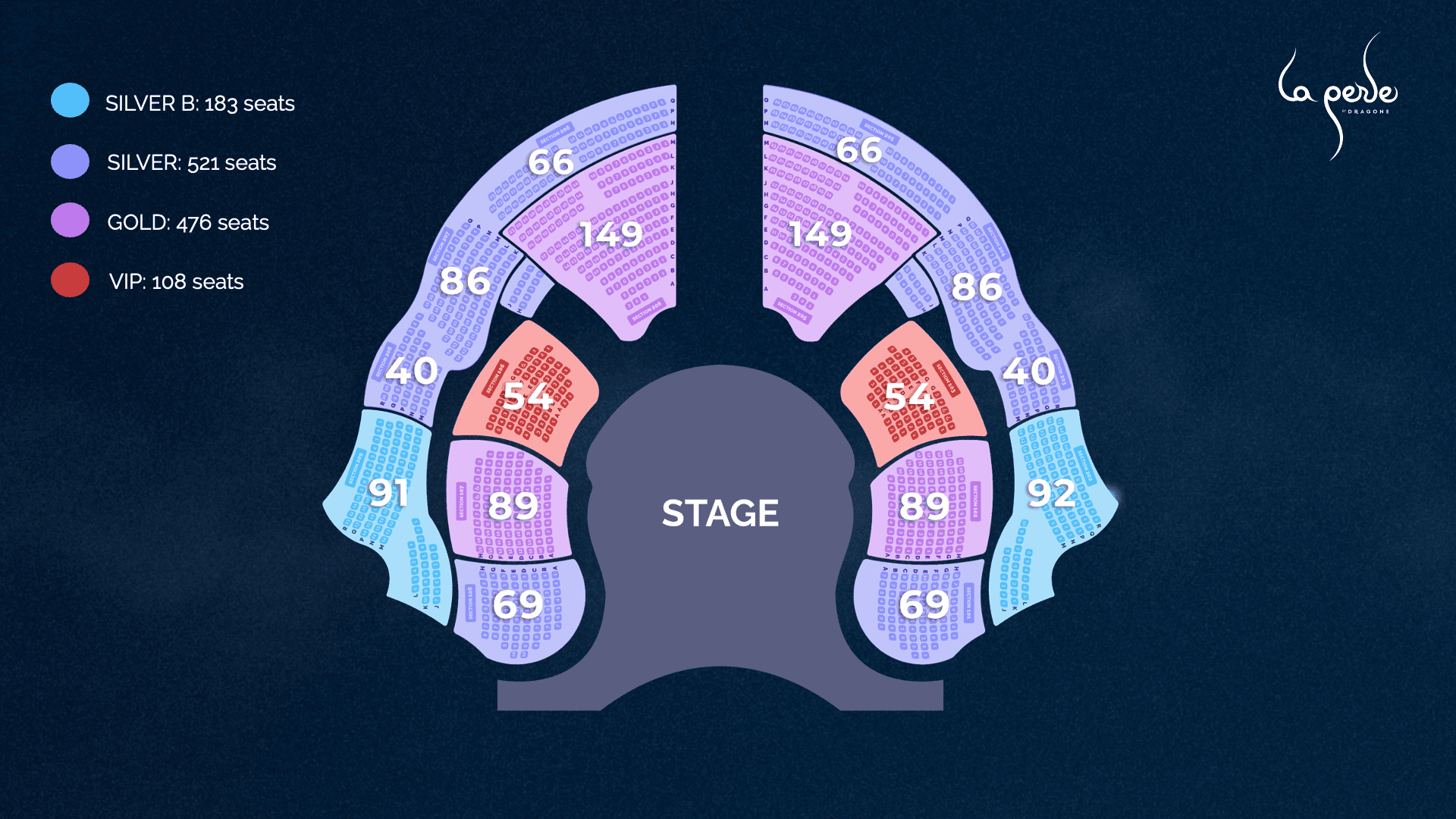 La Perle by Dragone Show Ticket - تصویر 8