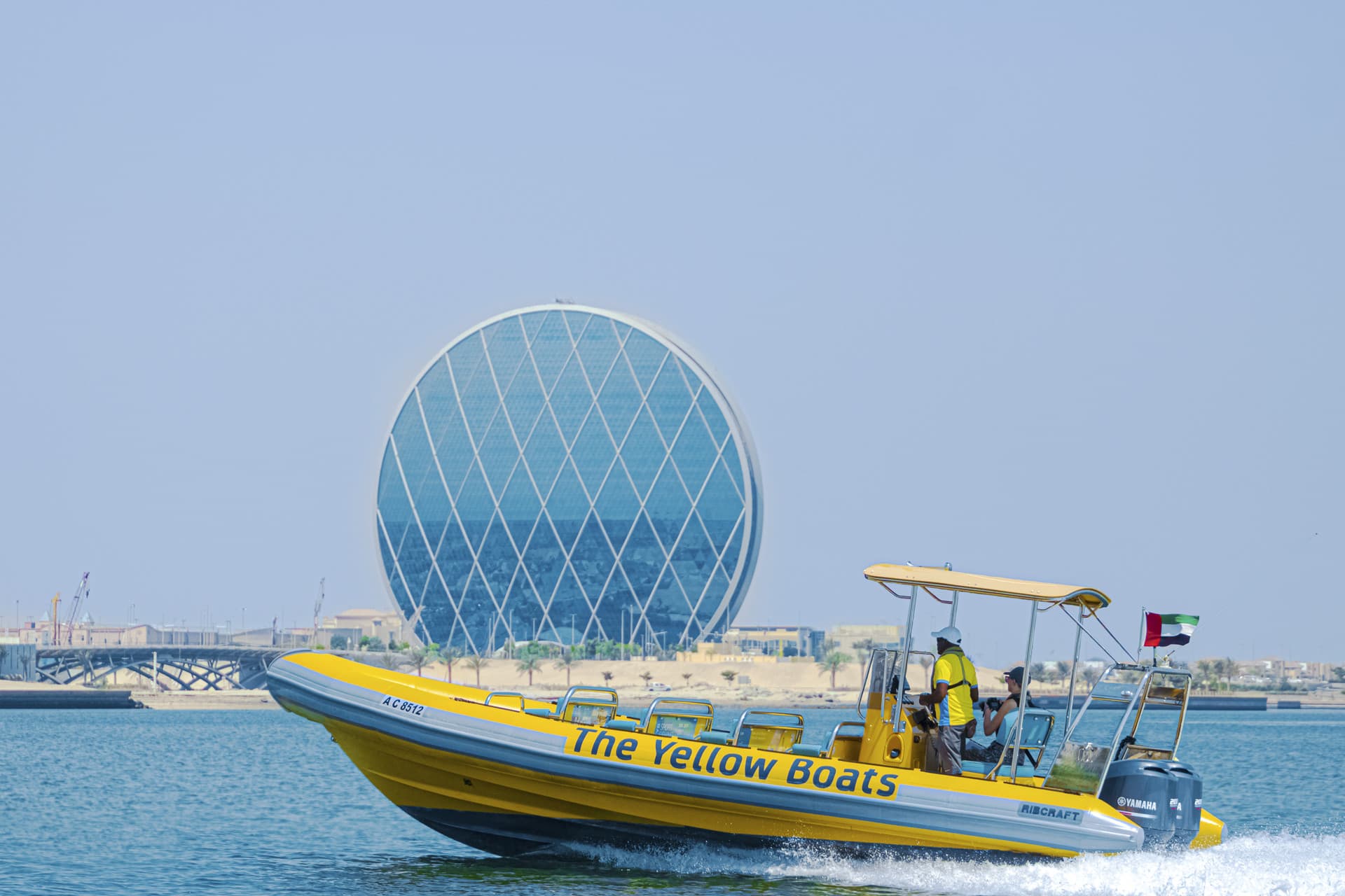 The Yellow Boats Abu Dhabi Speedboat Tour - تصویر 2